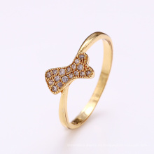 12343 xuping anillo joyería mujer oro anillo moda joyería anillos
